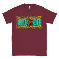 Burgundy western rodeo horse leopard aztek sunflower license plate template Classic Tee - BarkalooDesign