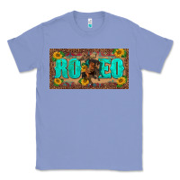 Colony Blue western rodeo horse leopard aztek sunflower license plate template Classic Tee - BarkalooDesign