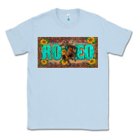 Dusty Blue western rodeo horse leopard aztek sunflower license plate template Classic Tee - BarkalooDesign