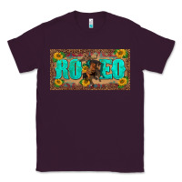 Plum western rodeo horse leopard aztek sunflower license plate template Classic Tee - BarkalooDesign