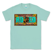 Seafoam western rodeo horse leopard aztek sunflower license plate template Classic Tee - BarkalooDesign