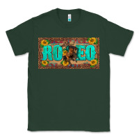 Sports Green western rodeo horse leopard aztek sunflower license plate template Classic Tee - BarkalooDesign
