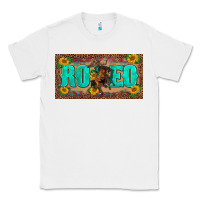 White western rodeo horse leopard aztek sunflower license plate template Classic Tee - BarkalooDesign