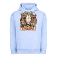 Pigment Grape Ice Last night we let the liquor talk Urban Hoodie - HowdyJamesFarm