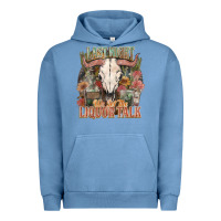 Pigment Pebble Blue Last night we let the liquor talk Urban Hoodie - HowdyJamesFarm