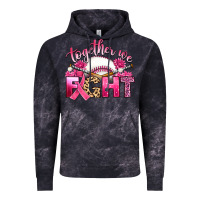 Cloud Black breast cancer together we fight with baseball Vintage Hoodie - Artiststas
