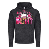 Vintage Black breast cancer together we fight with baseball Vintage Hoodie - Artiststas