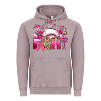 Vintage Zinc breast cancer together we fight with baseball Vintage Hoodie - Artiststas