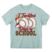 Arona i tackled 100days of school baseball Heavy Core Tee - texasbilliewilder