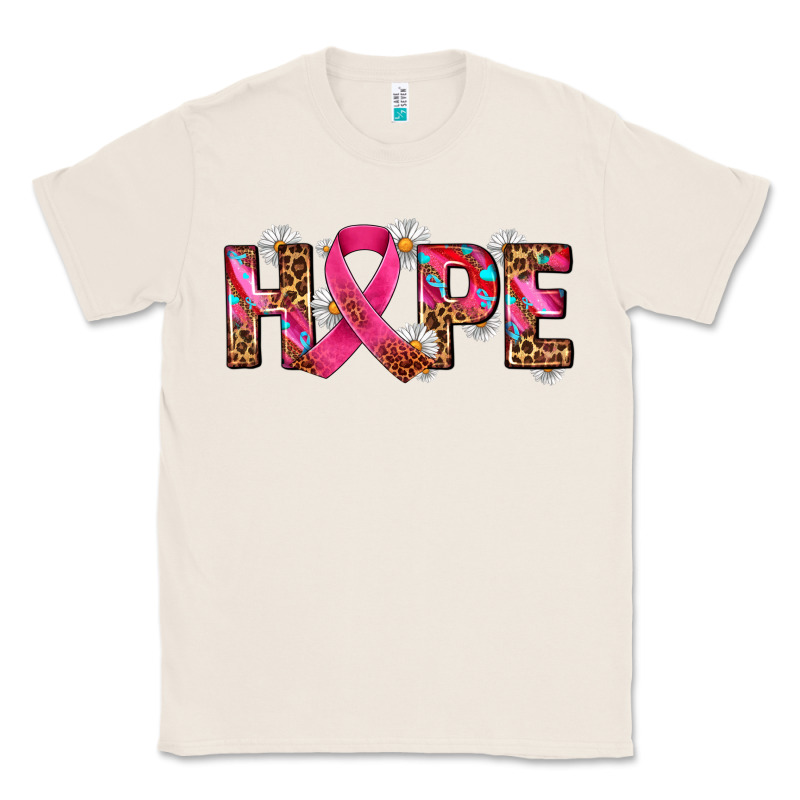 Hope And Cancer Ribbon Classic Tee by AdoDesignShop | Teevron
