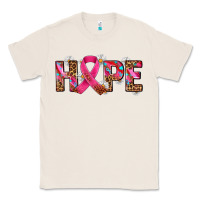 Natural hope and cancer ribbon Classic Tee - AdoDesignShop