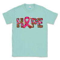 Seafoam hope and cancer ribbon Classic Tee - AdoDesignShop