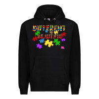 Black different is beautiful Premium Hoodie - JahusDesignShop