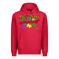 Cardinal different is beautiful Premium Hoodie - JahusDesignShop