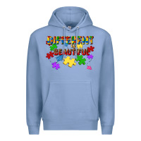 Colony Blue different is beautiful Premium Hoodie - JahusDesignShop