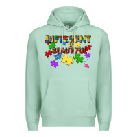 Seafoam different is beautiful Premium Hoodie - JahusDesignShop
