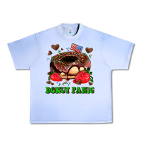 Grape Ice donut panic Urban Heavy Tee - AdoDesignShop