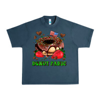 Midnight Navy donut panic Urban Heavy Tee - AdoDesignShop