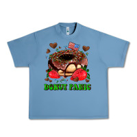 Pebble Blue donut panic Urban Heavy Tee - AdoDesignShop