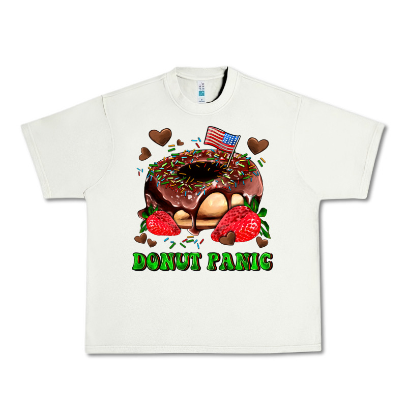 Donut Panic Urban Heavy Tee by AdoDesignShop | Teevron