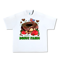 White donut panic Urban Heavy Tee - AdoDesignShop