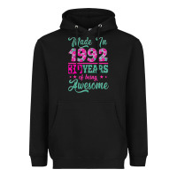 Black made in 1992, 30 years of being awesome Heavyweight Hoodie - Jasminsmagicworld
