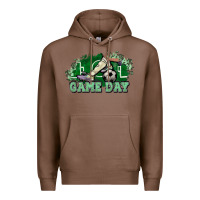 Chestnut Game day Soccer Premium Hoodie - NancyCooperArtShop
