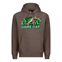 Coffee Game day Soccer Premium Hoodie - NancyCooperArtShop