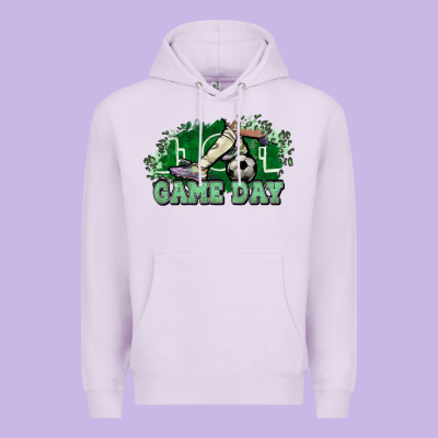 Game Day Soccer Premium Hoodie Designed By Nancycooperartshop