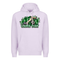 Lilac Game day Soccer Premium Hoodie - NancyCooperArtShop