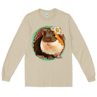 Mushroom floral leopard guinea pigs Long Sleeve Tee - Jasminsmagicworld