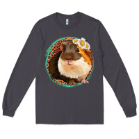 Smoke floral leopard guinea pigs Long Sleeve Tee - Jasminsmagicworld