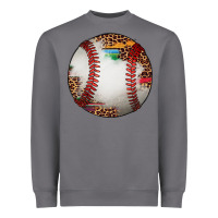 Storm western baseball leopard serape pattern Heavyweight Sweatshirt - Artiststas