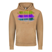 Vintage Camel Green Purple Cyan Colored Triple Brush Strokes Vintage Hoodie - Bettercallsaul