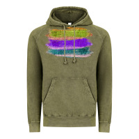 Vintage Olive Green Purple Cyan Colored Triple Brush Strokes Vintage Hoodie - Bettercallsaul