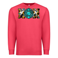 Cardinal Sunflower Turquoise Gemstone Cowhide Mom Premium Sweatshirt - Bettercallsaul