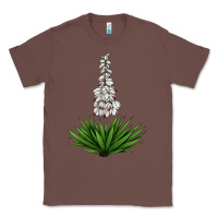 Chestnut Yucca Flower IIIustrations Classic Tee - LillyAllenDesigns