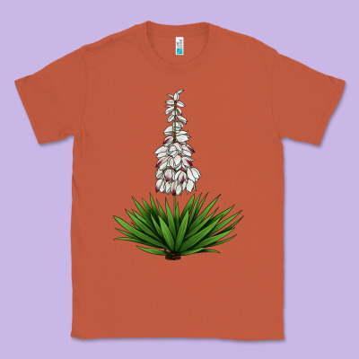 Yucca Flower Iiiustrations Classic Tee Designed By Lillyallendesigns
