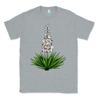 Heather Grey Yucca Flower IIIustrations Classic Tee - LillyAllenDesigns
