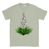 Matcha Yucca Flower IIIustrations Classic Tee - LillyAllenDesigns