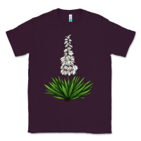 Plum Yucca Flower IIIustrations Classic Tee - LillyAllenDesigns