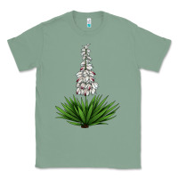 Sage Yucca Flower IIIustrations Classic Tee - LillyAllenDesigns