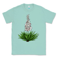 Seafoam Yucca Flower IIIustrations Classic Tee - LillyAllenDesigns