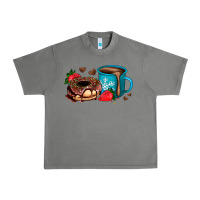 Tornado donut coffee strawberry Urban Heavy Tee - AdoDesignShop