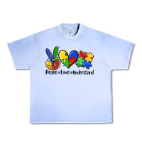 Peace Love  Cure Urban Heavy Tee | Teevron