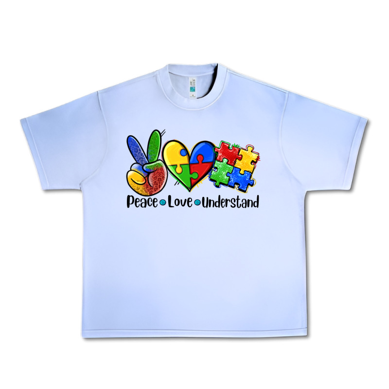 Peace Love  Cure Urban Heavy Tee by AdoDesignShop | Teevron