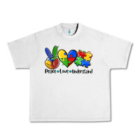 Lunar Rock peace love  cure Urban Heavy Tee - AdoDesignShop