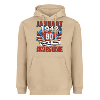 Mushroom january 1942 80 years of being awesome Heavyweight Hoodie - Jasminsmagicworld