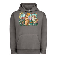Pigment Tornado Easter Day wine glasses bunny Urban Hoodie - HowdyJamesFarm