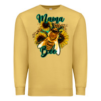 Antique Gold Leopard Sunflower Western Mama Bee Premium Sweatshirt - Bettercallsaul